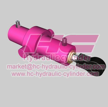 Round hydraulic cylinder RO series 12 